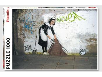 Puzzle Banksy - Maid / 1000 dílků