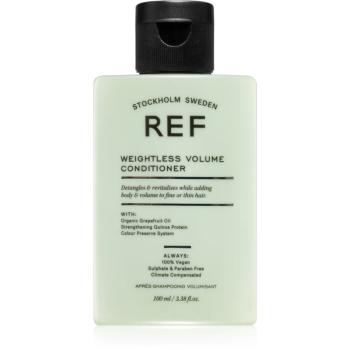 REF Weightless Volume Conditioner kondicionér pro jemné a zplihlé vlasy pro objem od kořínků 100 ml