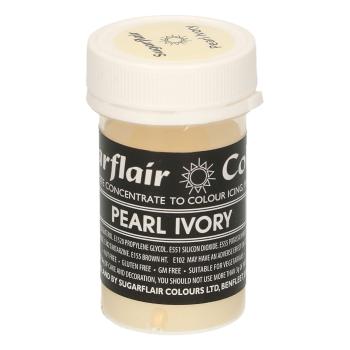 Cakesupplies Gelová barva Pearl Ivory - Perleťová 25 g