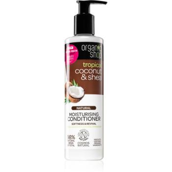 Organic Shop Natural Coconut & Shea hydratační kondicionér pro suché a poškozené vlasy 280 ml