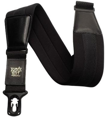 Ernie Ball Comfort Polylock Kytarový pás Wide Neoprene Black