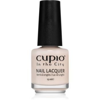 Cupio In The City lak na nehty odstín French Baby Pink 15 ml