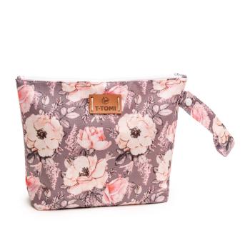 T-tomi Big Baggie 1 ks grey flowers taška