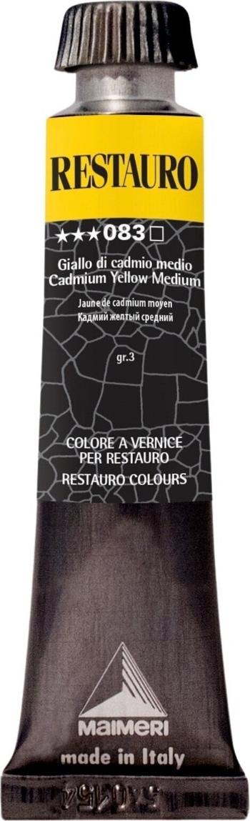 Maimeri Varnish Restauro Restaurační barva Cadmium Yellow Medium 083 20 ml 1 ks