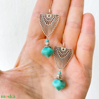 Art Deco - hosszú fülbevaló