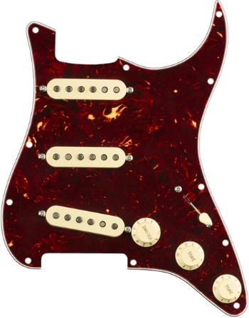 Fender Pre-Wired Pickguard, Strat SSS 57/62 SHELL