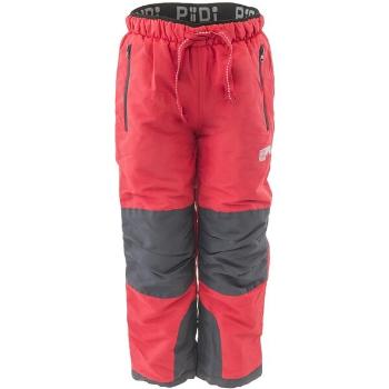 Pidilidi OUTDOOR PANTS Dívčí outdoorové kalhoty, červená, velikost