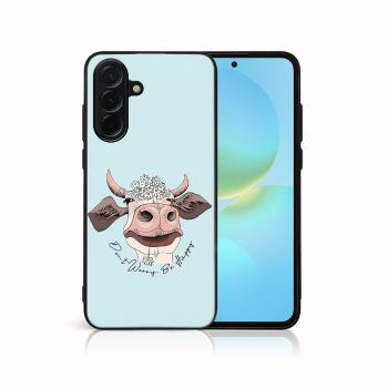 MY ART Ochranný kryt pre Samsung Galaxy A36 HAPPY COW (181)