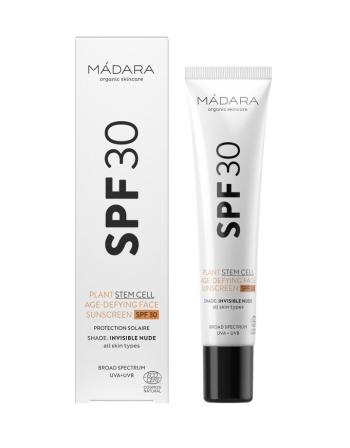 MÁDARA Opalovací krém na obličej s anti-age efektem SPF30 40 ml