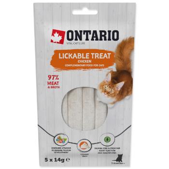 Ontario pochoutka lízací kuřecí 5x14g