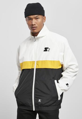 Starter Three Toned Jogging Jacket white/black/golden - M