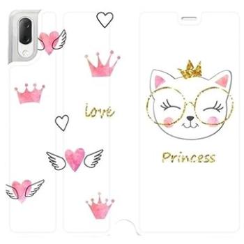 Flipové pouzdro na mobil Sony Xperia L3 - MH03S Kočička princess (5903226816262)