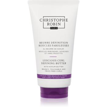 Christophe Robin Luscious Curl Defining Butter with Kokum Butter modelovací máslo pro vlnité a kudrnaté vlasy 150 ml