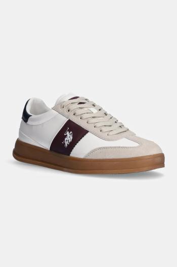 Sneakers boty U.S. Polo Assn. CAMPY bílá barva, CAMPY001M/DYS1