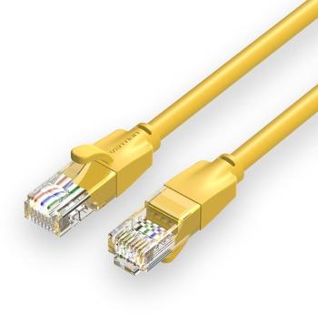 Hálózati kábel Vention Cat.6 UTP Patch Cable 1 m, Yellow