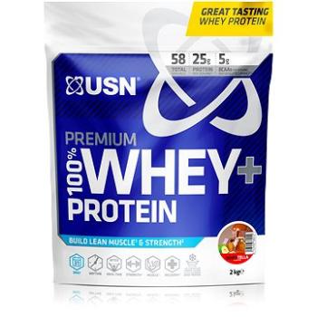 USN 100% Premium Whey Bag, 2000g, lískový oříšek "wheytella" (6009544918714)