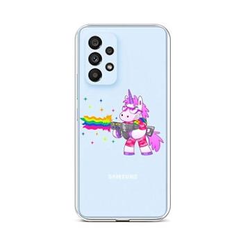 TopQ Kryt Samsung A53 5G silikon Rainbow Gun 72363 (Sun-72363)