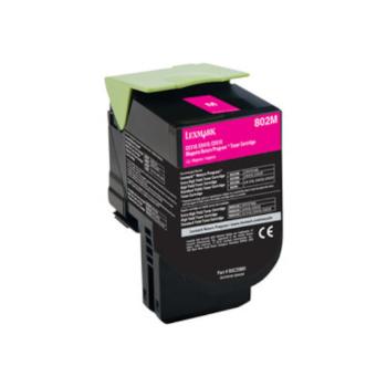 Lexmark 80C20M0 purpurový (magenta) originální toner