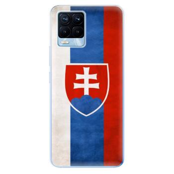 Odolné silikonové pouzdro iSaprio - Slovakia Flag - Realme 8 / 8 Pro