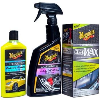 Meguiar's Essentials Car Care Kit - sada nepostradatelných produktů pro péči o auto (ESSENTIALSKIT)