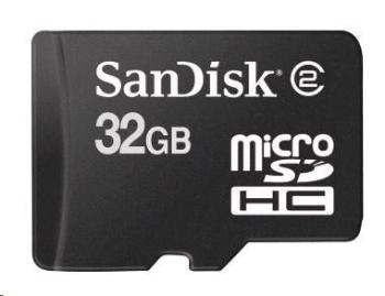 SanDisk MicroSDHC karta 32GB (Class 4)