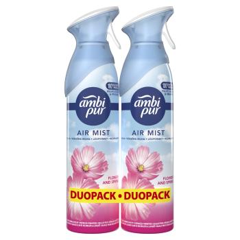 Ambi Pur Spray Flowers&Spring osvěžovač vzduchu 2x185 ml