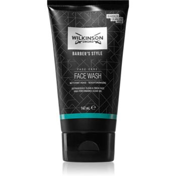 Wilkinson Sword Barbers Style Face Wash vyživující čisticí krém na obličej pro muže 147 ml