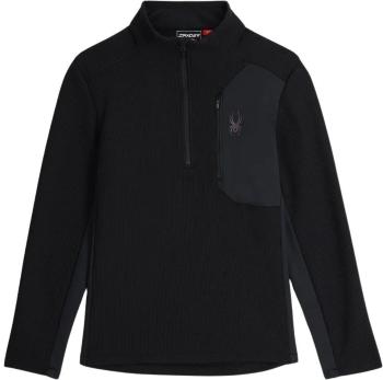 Spyder Mens Bandit 1/2 Zip Black XL Svetr