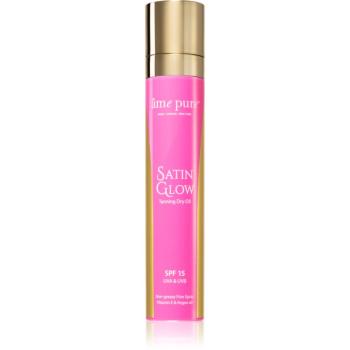 âme pure Satin Glow™ Tanning Dry Oil olej na opalování ve spreji SPF 15 140 ml