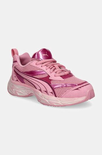 Dětské sneakers boty Puma Morphic Mystery Garden růžová barva, 397884