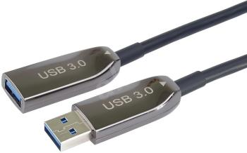 Adatkábel PremiumCord USB-A/Male 3.0 to USB-A/Female - 30m, optikai, hosszabbító, AOC