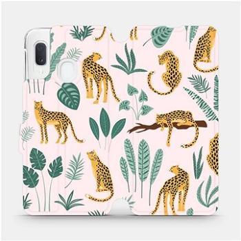 Flip pouzdro na mobil Samsung Galaxy A20e - MP07S Leopardi (5903516784158)