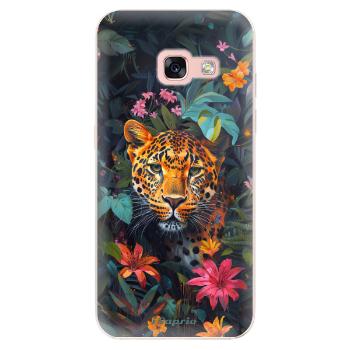 Odolné silikonové pouzdro iSaprio - Flower Jaguar - Samsung Galaxy A3 2017