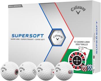 Callaway Supersoft 2023 Casino Golfové míčky