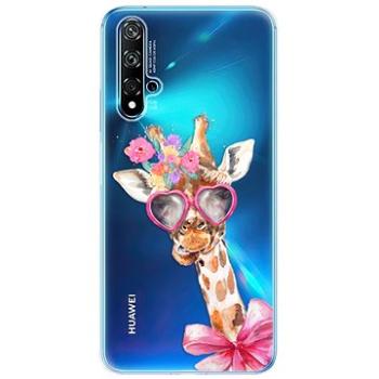 iSaprio Lady Giraffe pro Huawei Nova 5T (ladgir-TPU3-Nov5T)