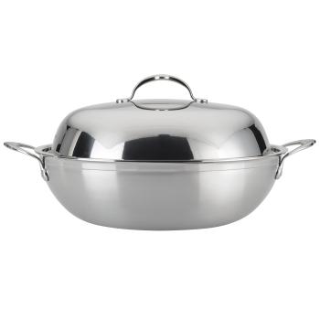 Wok na indukci PROBOND 36 cm, 4,7 l, nerezová ocel, Hestan