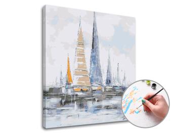 Maľovanie podľa čísel DUCH DUŠE | medium difficulty