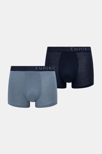 Boxerky Emporio Armani Underwear 2-pack pánské, tmavomodrá barva, 111210 4F733