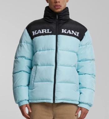 Zimní Bunda Karl Kani Retro Essential Puffer Jacket light blue - L