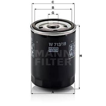 MANN-FILTER W713/18 (W713/18)