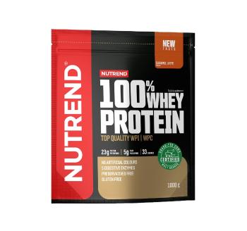 Nutrend 100% Whey Protein karamelové latté 1000 g