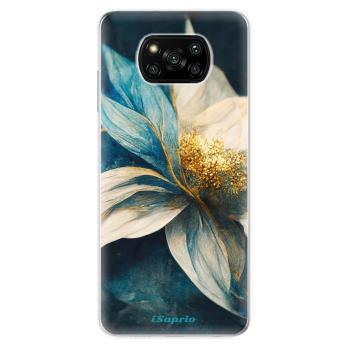 Odolné silikonové pouzdro iSaprio - Blue Petals - Xiaomi Poco X3 Pro / X3 NFC