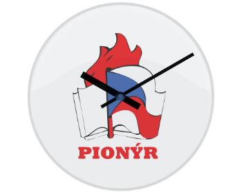 Hodiny skleněné Pionýr