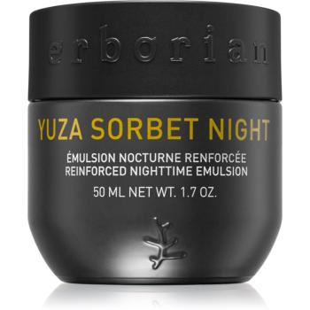 Erborian Yuza Sorbet lehká noční emulze pro zpevnění pleti 50 ml