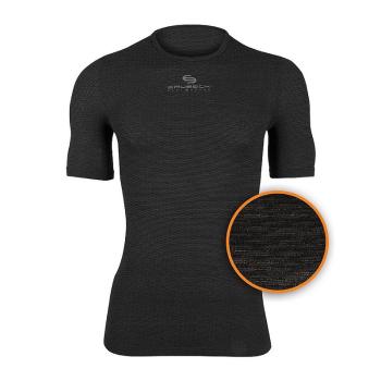 Unisex tričko Brubeck Multifunctional Base Layer s krátkým rukávem  XXL  Graphite