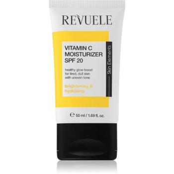 Revuele Vitamin C Moisturizer SPF 20 hydratační a rozjasňující pleťový krém SPF 20 50 ml