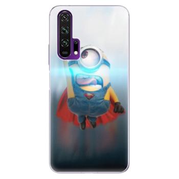 Odolné silikonové pouzdro iSaprio - Mimons Superman 02 - Honor 20 Pro