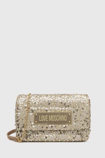 Kabelka Love Moschino zlatá barva, JC4143PP1LLO100A