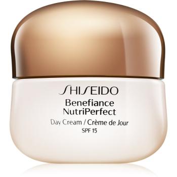 Shiseido Benefiance NutriPerfect Day Cream fiatalító nappali krém SPF 15 50 ml