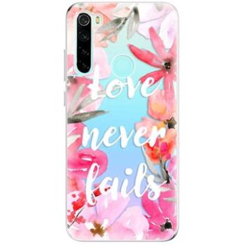 iSaprio Love Never Fails pro Xiaomi Redmi Note 8 (lonev-TPU2-RmiN8)